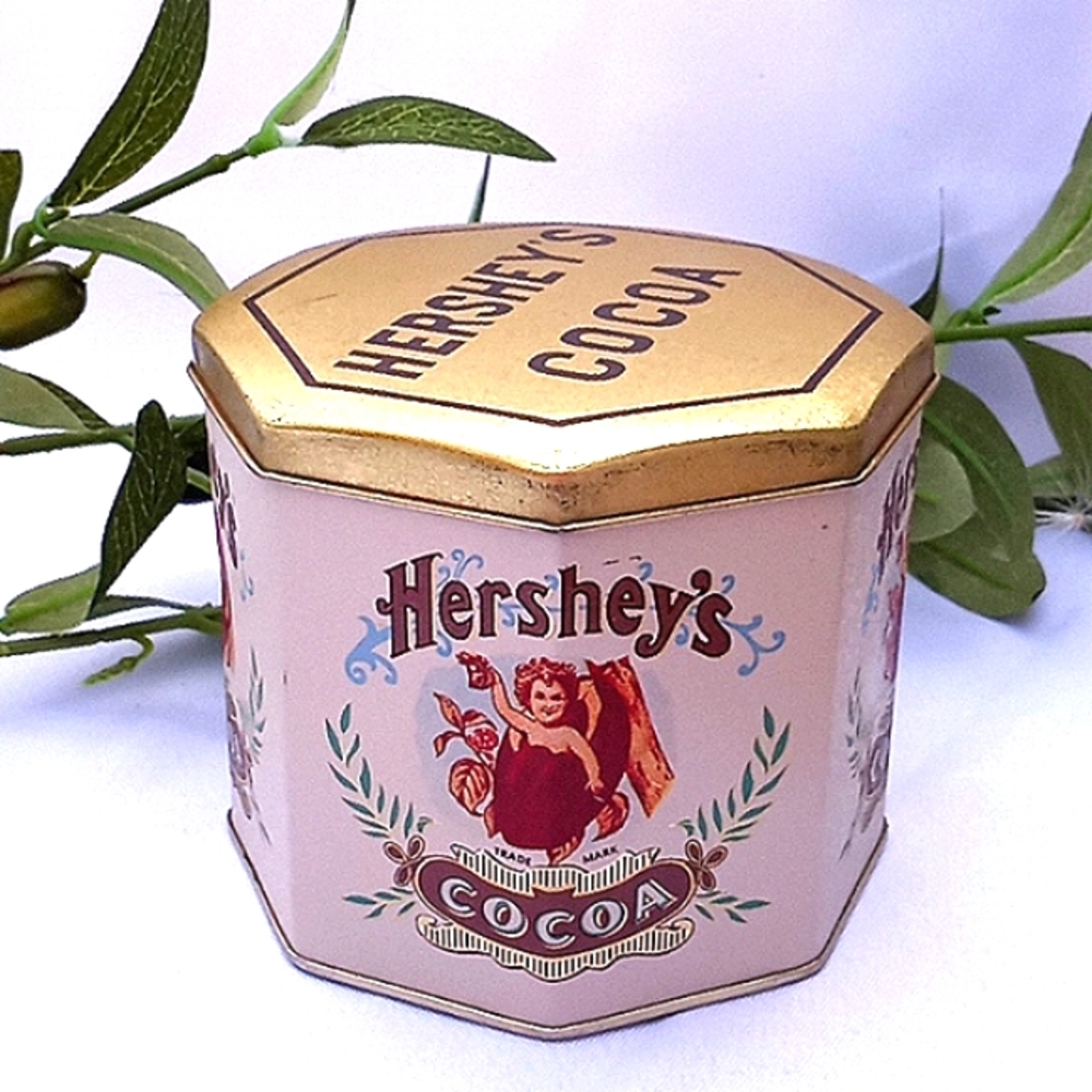 Vtg Hershey Cocoa Tin